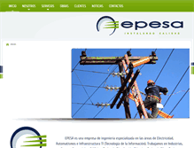 Tablet Screenshot of epesa.com.py